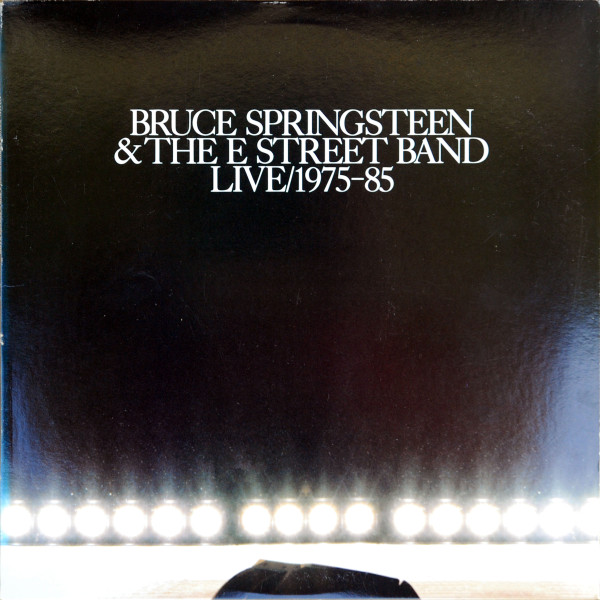 Bruce Springsteen & The E-Street Band – Live / 1975-85 - 1986 USA Basım Promo 33 lük LP Plak