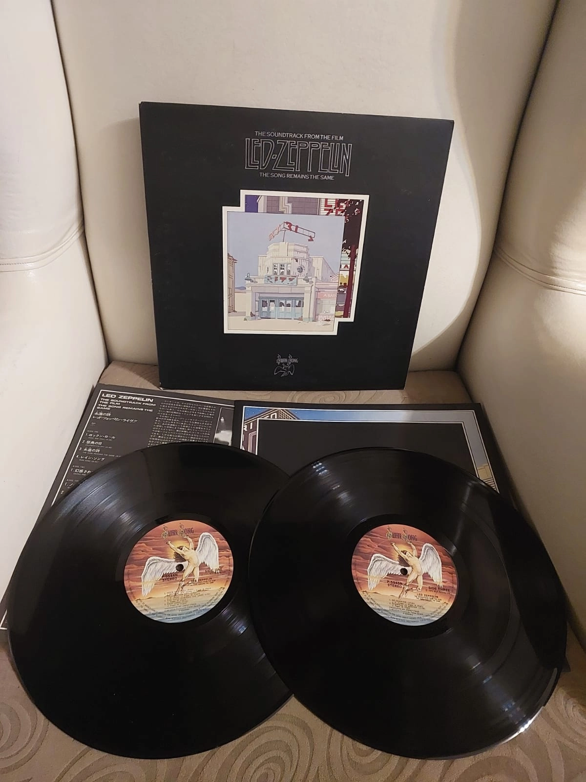 Led Zeppelin – The Song Remains The Same ( Soundtrack ) -1976 Japonya Basım 2XLP Plak-2.el
