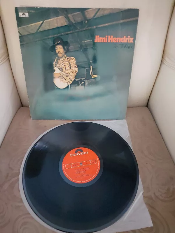 Jimi Hendrix – Isle Of Wight - 1974 Japonya Basım Albüm - LP Plak-2.el