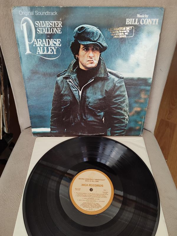 Sylvester Stallone in Paradise Alley - Soundtrack - 1978 USA Basım LP Plak 2. el
