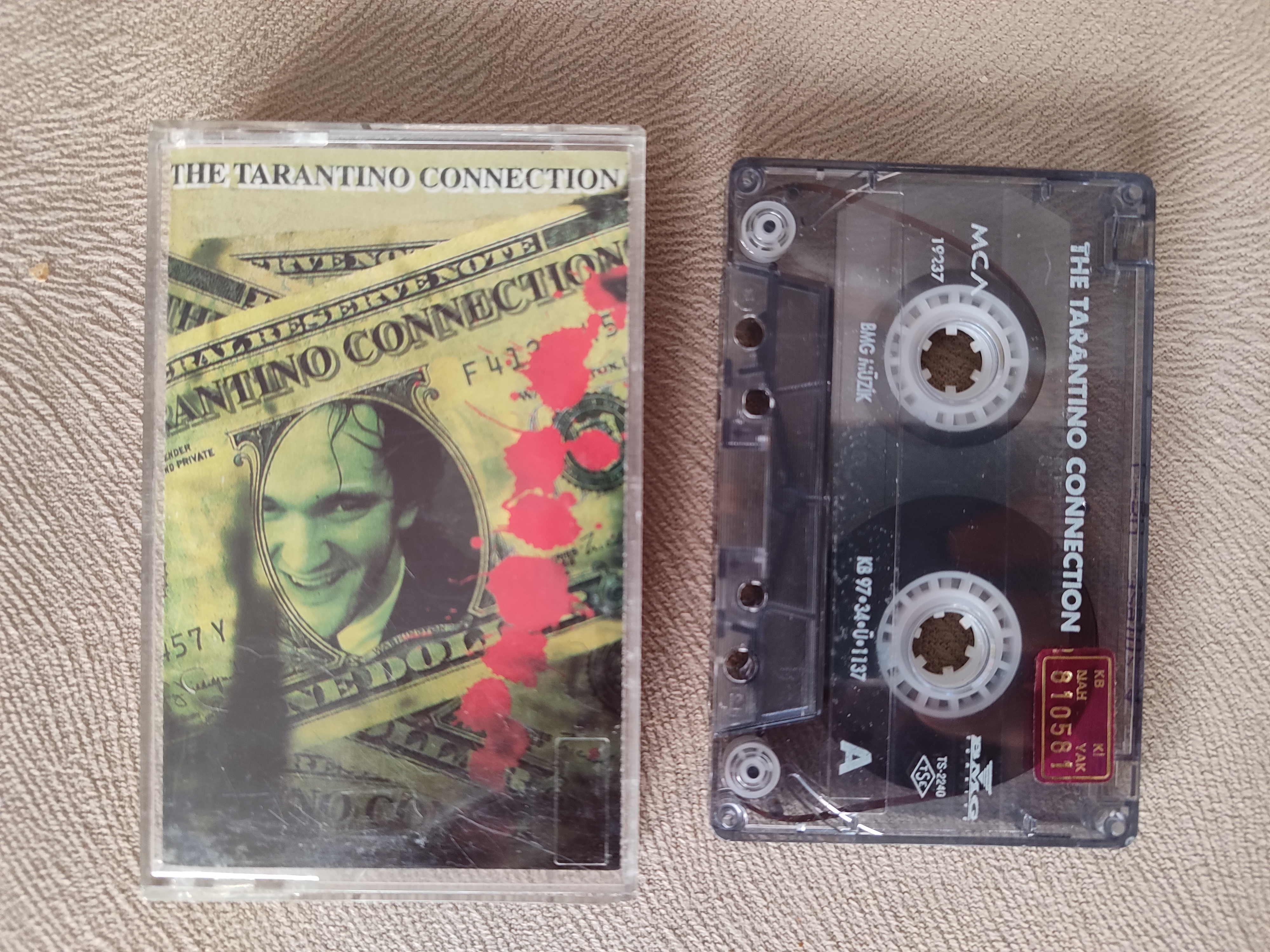 TARANTINO CONNECTION  -  1996 Türkiye Basım Kaset Albüm 2. EL