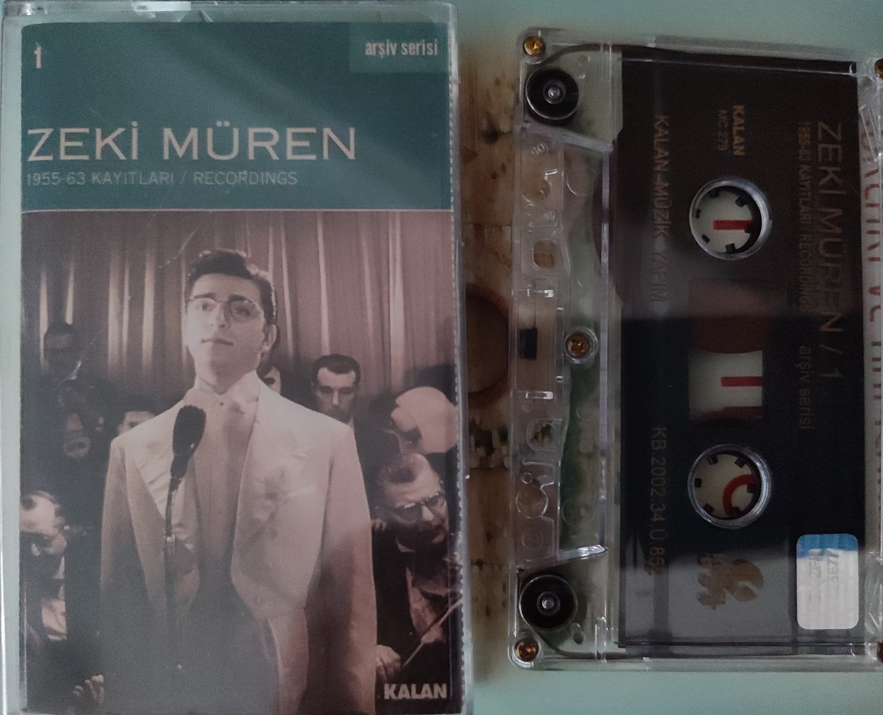 ZEKİ MÜREN - 1955- 63 Kayıtları / Recordings / Arşiv Serisi - 2002 Türkiye Basım Kaset Albüm 2. el