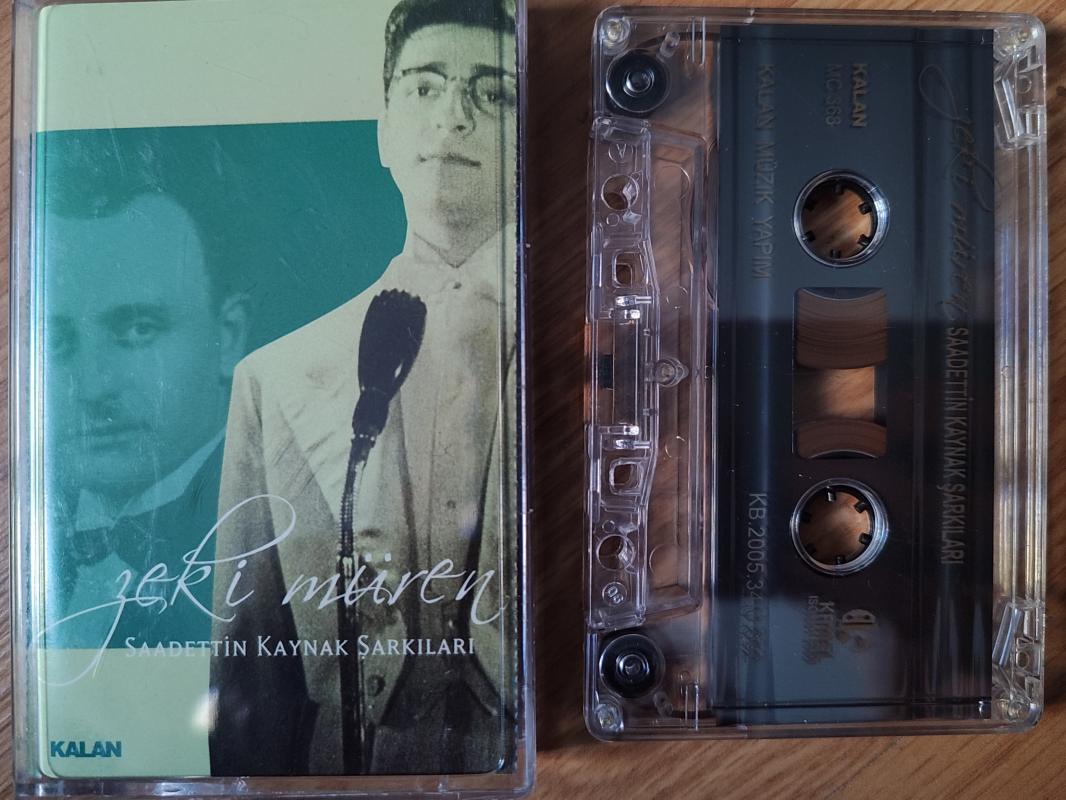 ZEKİ MÜREN - Saadettin Kaynak  şarkıları - 2005 Türkiye Basım Kaset Albüm 2. el