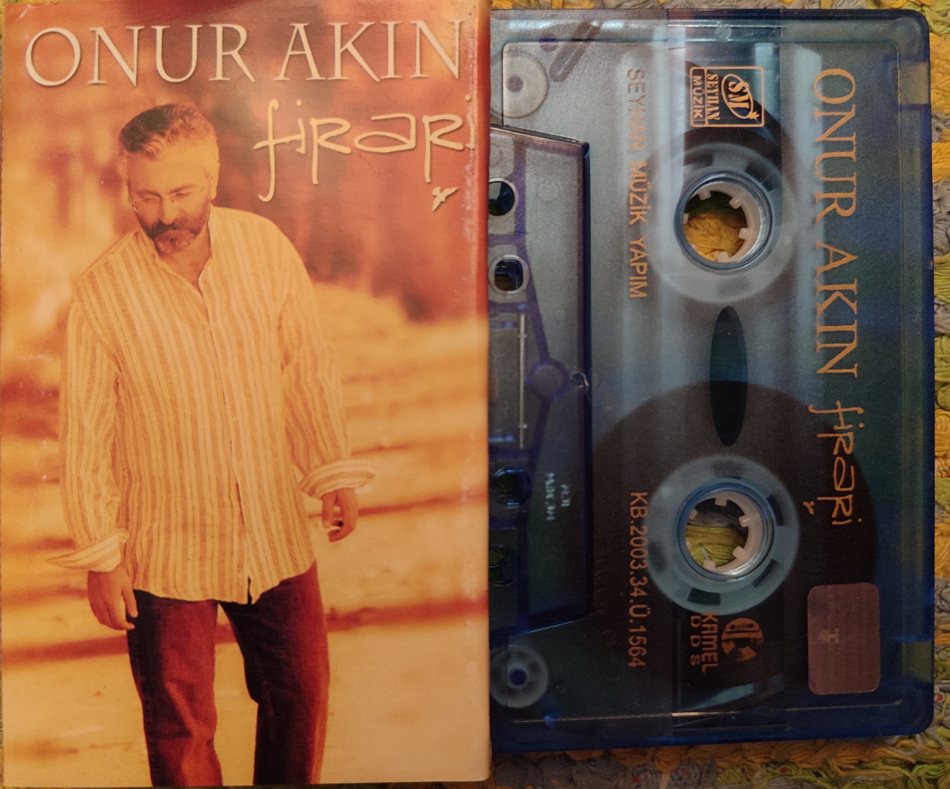 ONUR AKIN - Firari - 2003 Türkiye Basım Kaset Albüm 2. el
