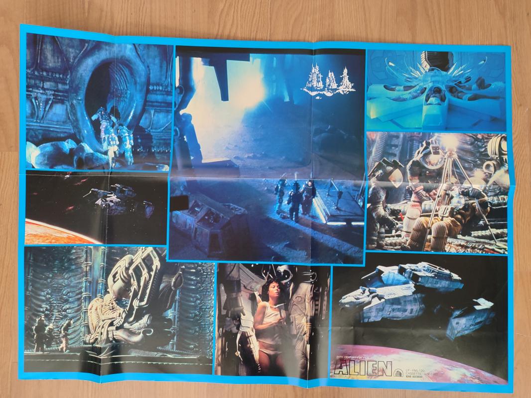 ALIEN - Jerry Goldsmith - Soundtrack - 1979 Japonya Basım Nadir LP Plak -Obi’li / POSTERLİ - 2. el