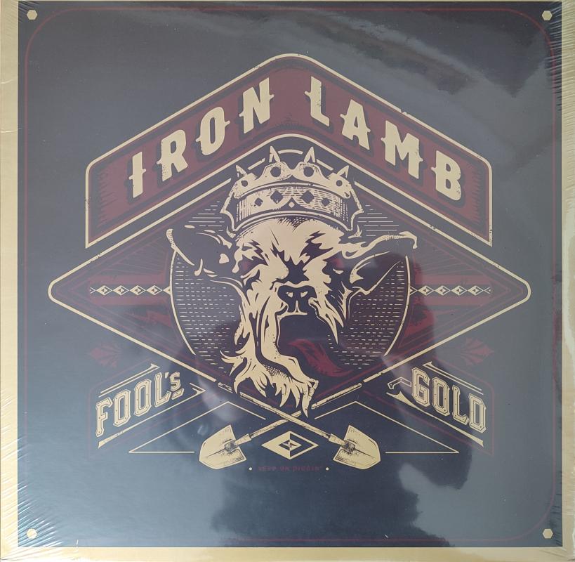 IRON LAMB - Fool’s Gold - 2015 Almanya Basım LP Plak - Punk  Metal - Limited Edition