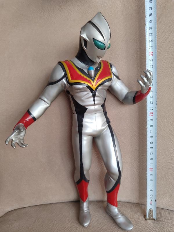 JAPON BIG SIZE ULTRAMAN EVIL TIGA  FİGÜRÜ - 36 cm Boyunda 2001 Bandai Yapımı 2. EL