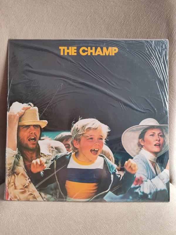 THE CHAMP / ŞAMPİYON - Dave Grusin -1979 İngiltere Basım 33 lük Soundrack Plak Albüm / Jelatininde