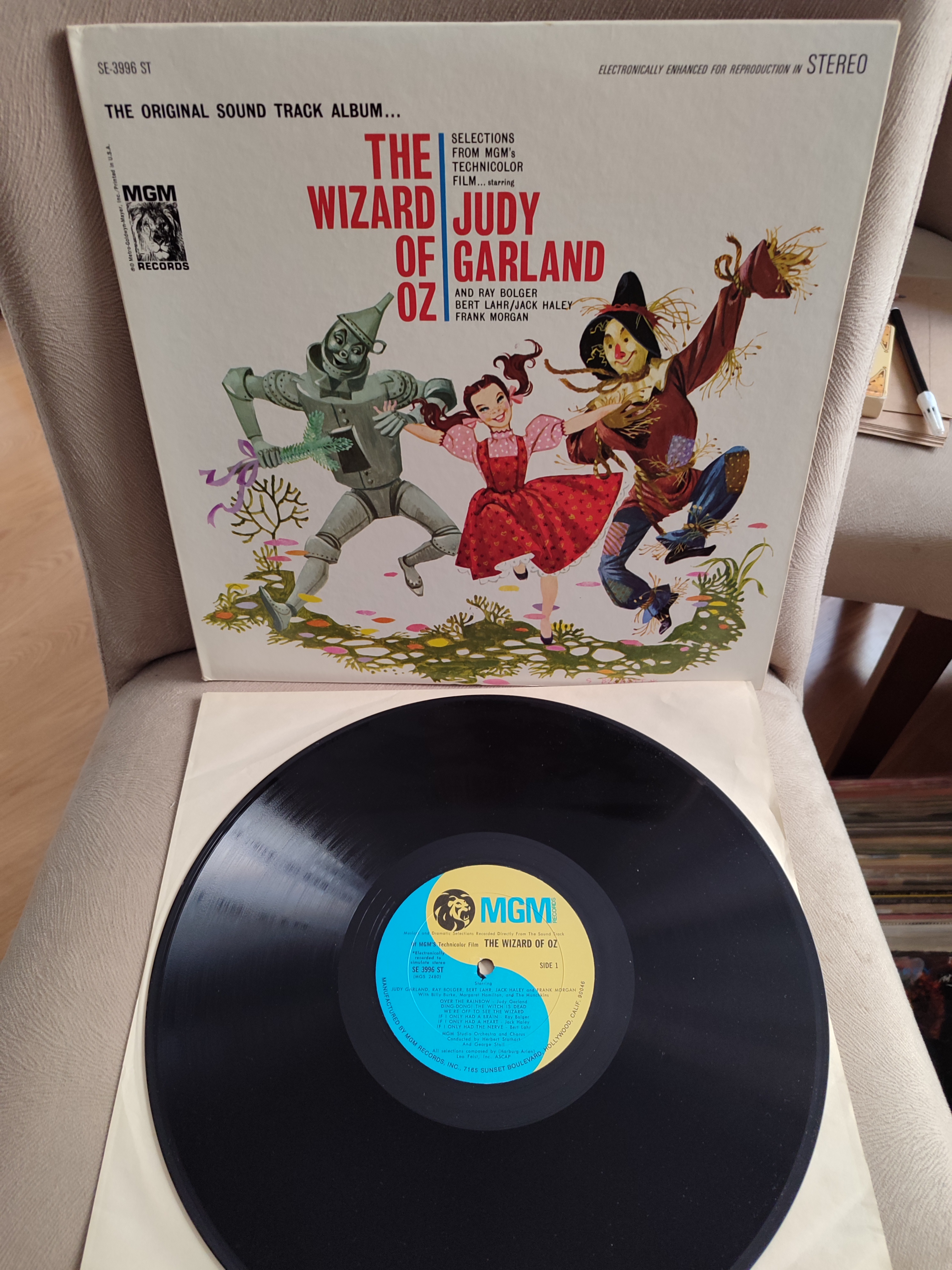 THE WIZARD OF OZ / Oz Büyücüsü - Soundtrack - 1968 USA  Basım - LP Plak Albüm 2. EL