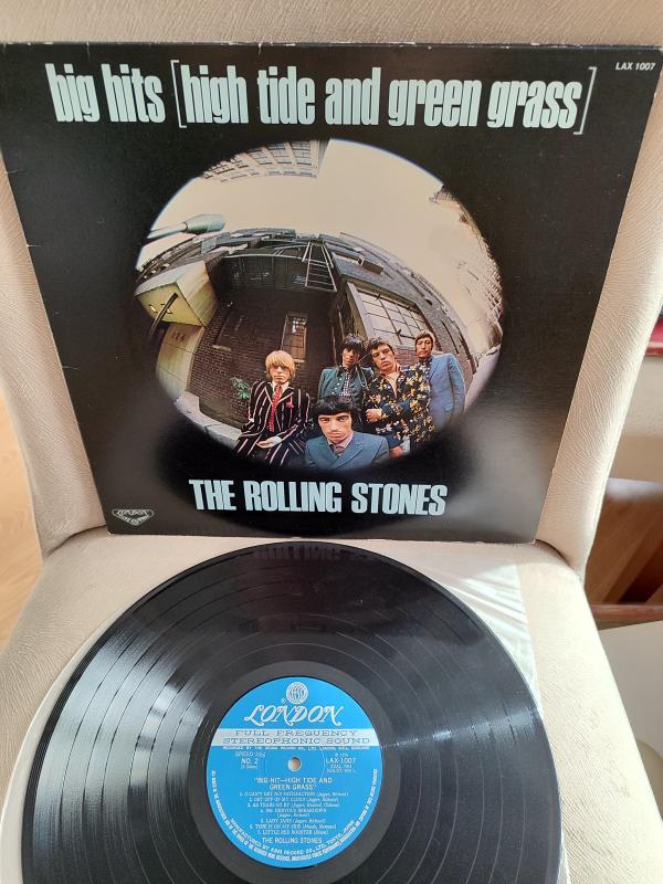 ROLLING STONES - Big Hits (High Tide And Green Grass) - 1981 Japonya Basım -LP Plak Albüm - 2. EL
