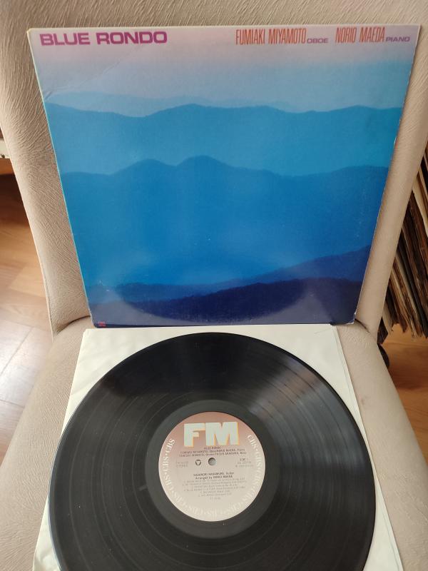 Fumiaki Miyamoto - Norio Maeda – Blue Rondo - 1985 USA Basım Albüm LP Plak - Jazz 2. EL