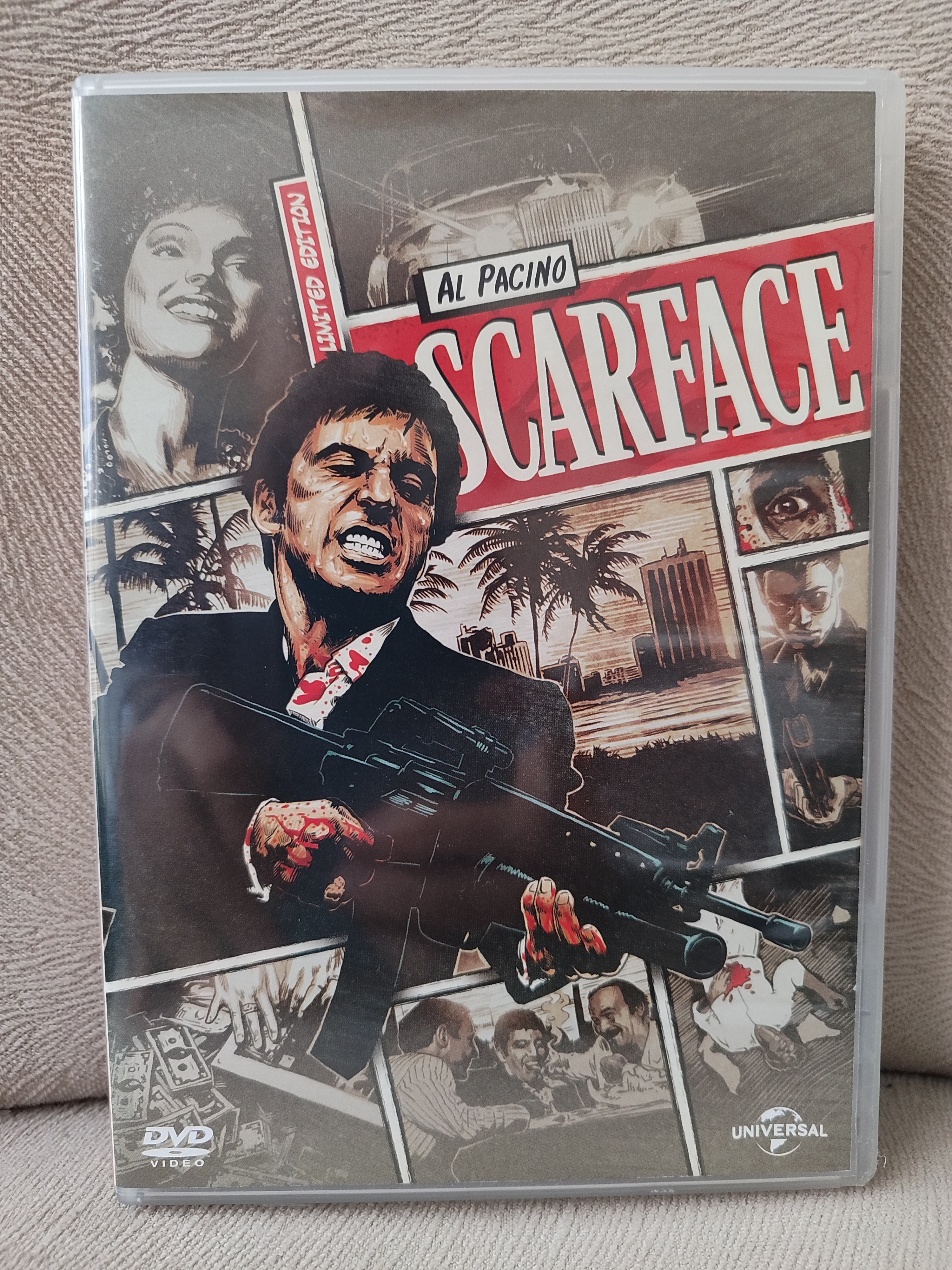 SCARFACE - Al Pacino - Limited Edition  - DVD Film 2. EL