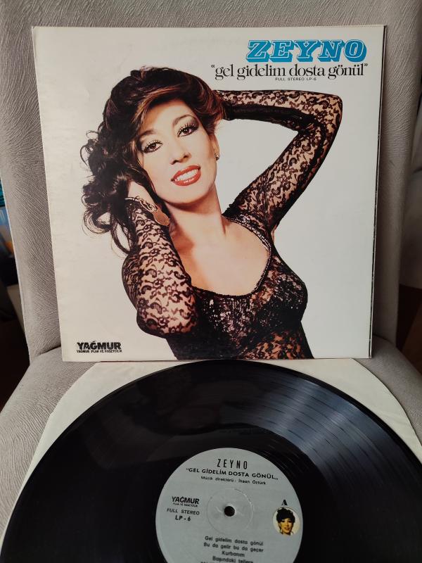 ZEYNO - Gel Gidelim Dosta Gönül - 1981 Türkiye Basım - LP Plak Albüm 2. EL