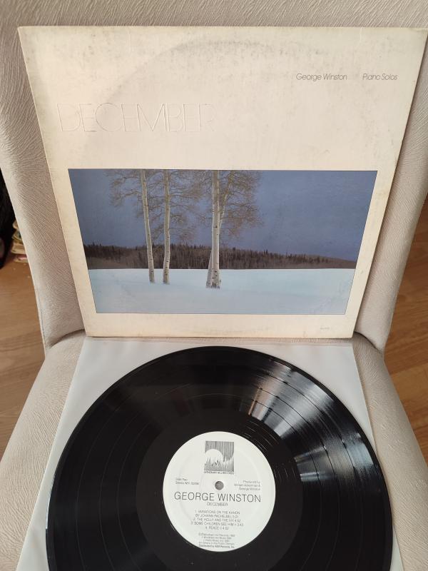 GEORGE WINSTON - DECEMBER - 1982 USA Basım 33 lük LP Plak 2.EL