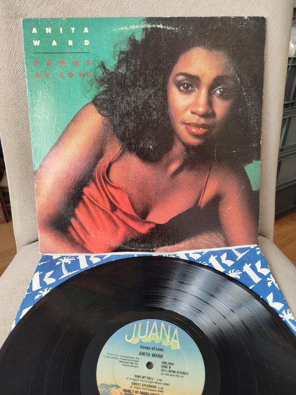 ANITA WARD - Songs of Love - 1979 USA Basım Albüm - 33 lük LP Plak 2.el