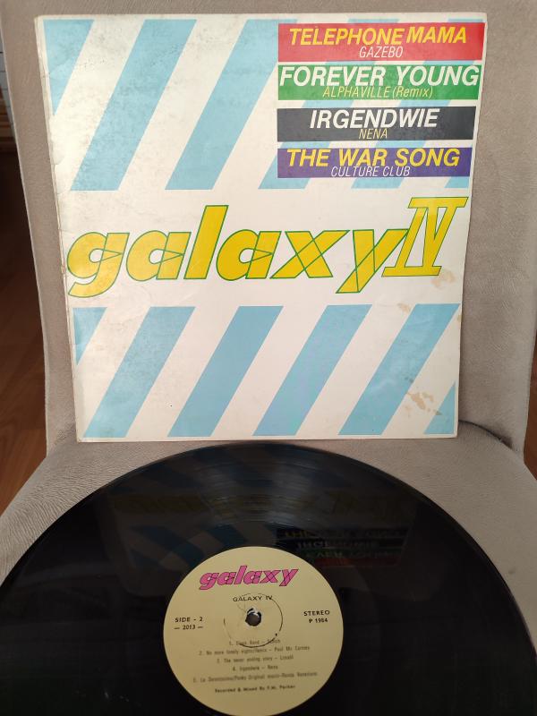 GALAXY IV - 1984 Türkiye Basım LP Plak ( Forever Young Telephone Mama vs. ) 2.el