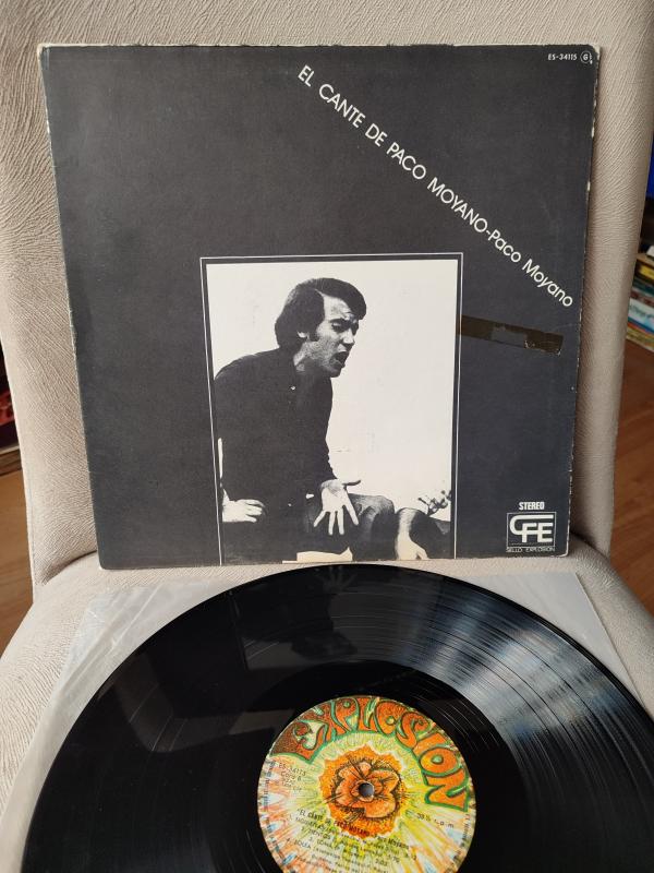 Paco Moyano – El Cante De Paco Moyano - 1975 İspanya Basım 33 lük Plak - Flamenko 2.el