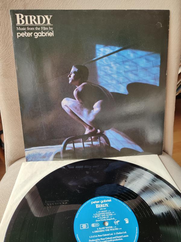 BIRDY - Peter Gabriel - Soundtrack Albüm - 1985 Almanya Basım Plak - 33lük 2.EL