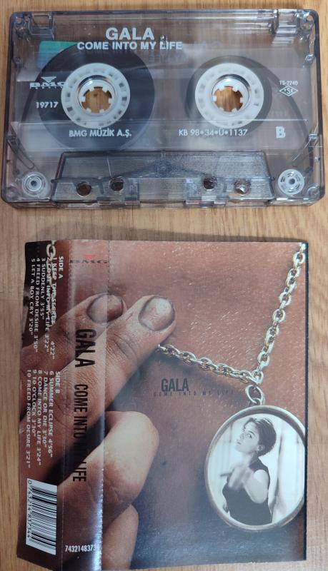 Gala - Come Into My Life - 1997 Türkiye Basım 2. El Kaset Albüm