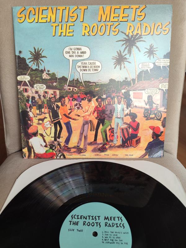 Scientist Meets The Roots Radics - 2000 USA Basım LP Plak Albüm 2.EL