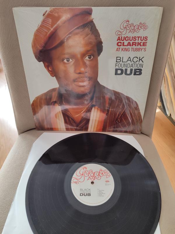 AUGUSTUS ’GUSSIE’ CLARKE - Black Foundation Dub - 2001 İngiltere Basım LP Plak Albüm 2.el