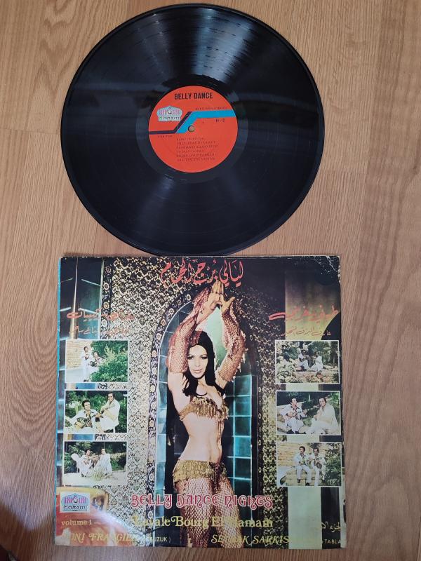 Toni Frangieh / Setrak Sarkissian - Belly Dance Nights -Dönem Lübnan Basım 33 Lük LP Albüm Plak
