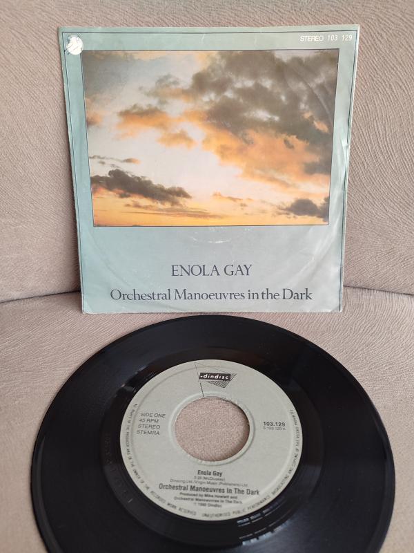Orchestral Manoeuvres in the Dark - Enola Gay - 1981 Hollanda Basım 45lik Plak