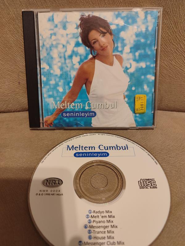 MELTEM CUMBUL - Seninleyim  - 1998 Türkiye  Basım  Maxi Single CD 2.el