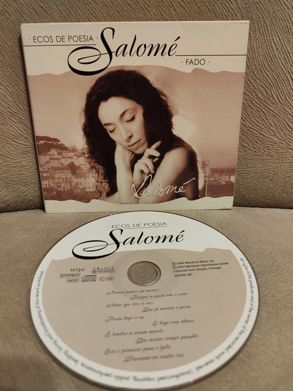 SALOME  - Ecos De Poesia ( Fado )  - 2004 Portekiz  Basım CD Albüm 2.EL