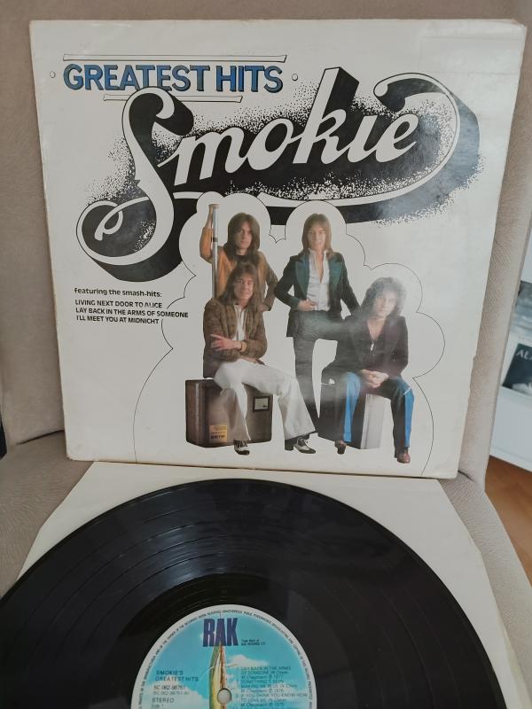 SMOKIE - Greatest Hits - 1977 Hollanda Basım LP Albüm Plak 2.EL