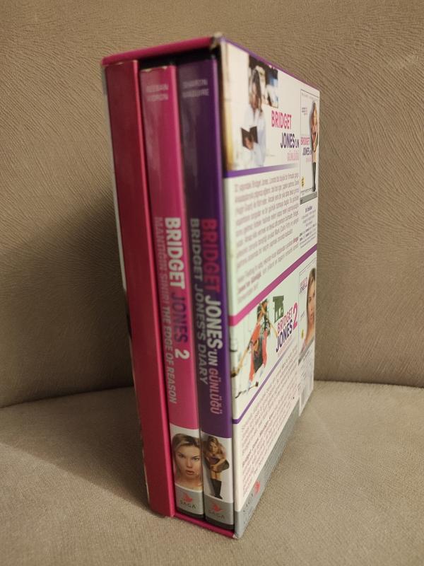 BRIDGET JONES DVD SETİ - Bridget Jones’un Günlüğü+ Bridget Jones 2 + Günlük Defteri 2.EL