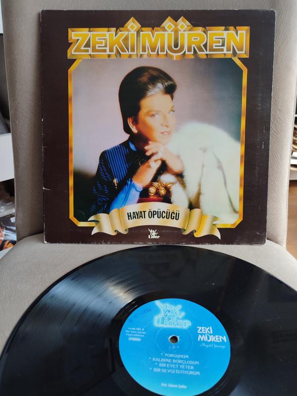 Zeki Müren - Hayat Öpücüğü - 1984 Türkiye Basım 33 Lük LP Plak 2.EL