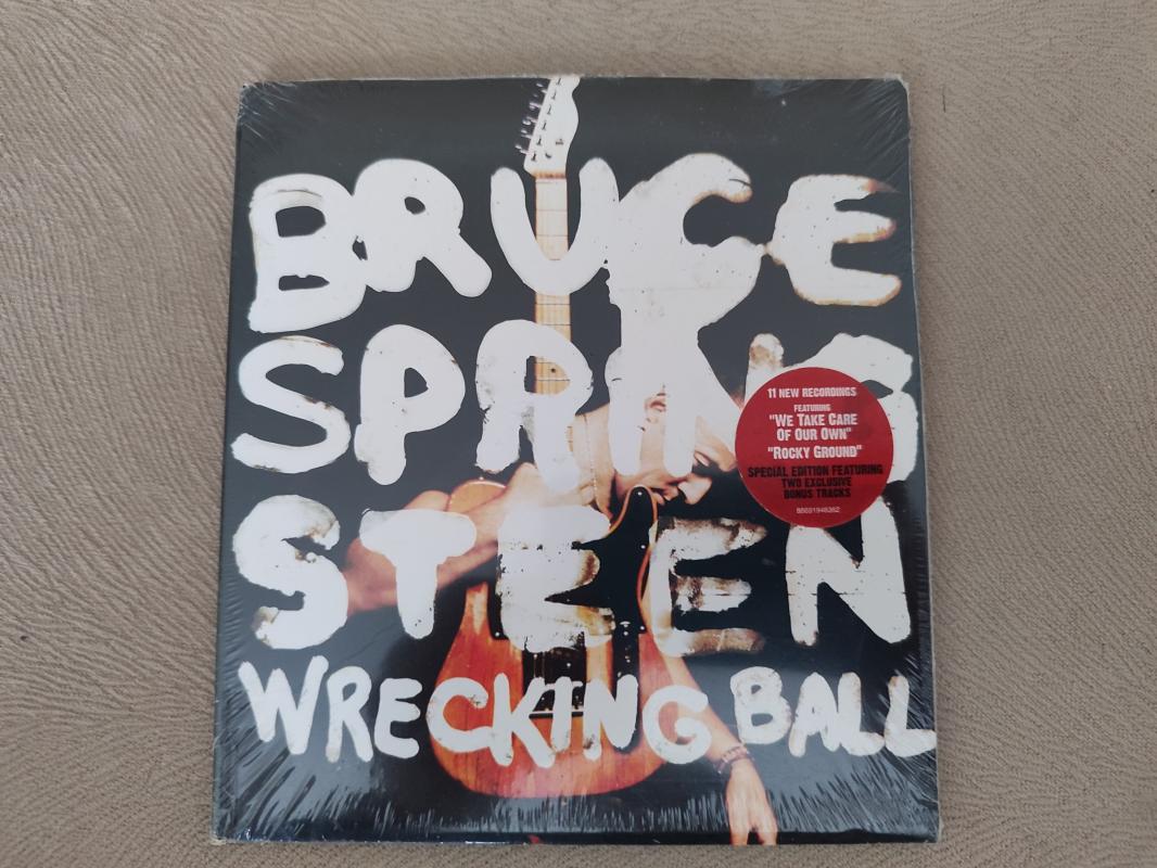 BRUCE SPRINGSTEEN - Wrecking Ball - 2012 EU Basım CD Albüm - açılmamış Ambalajında