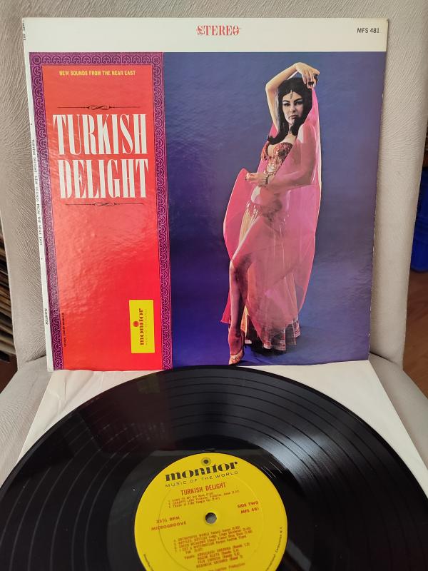 TURKISH DELIGHT -The Dolgru Yol Turkish Ensemble - 1967 USA Basım LP Plak 2.EL