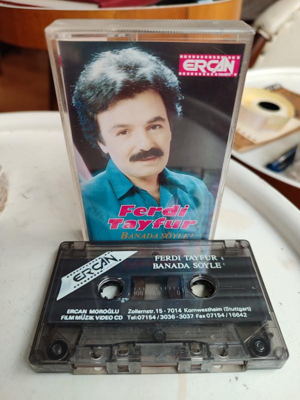 FERDİ TAYFUR - Bana Da Söyle - 1991 Almanya Basım Nadir Kaset Temiz 2. el