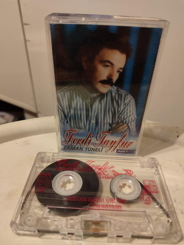 FERDİ TAYFUR - Zaman Tüneli - 1996 Almanya Basım Nadir Kaset / Destan Müzik 2.el