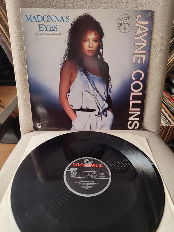 JANE COLLINS - If You Ever Had a Broken Heart  1985 Almanya Basım Maxi 45lik Plak 2.el