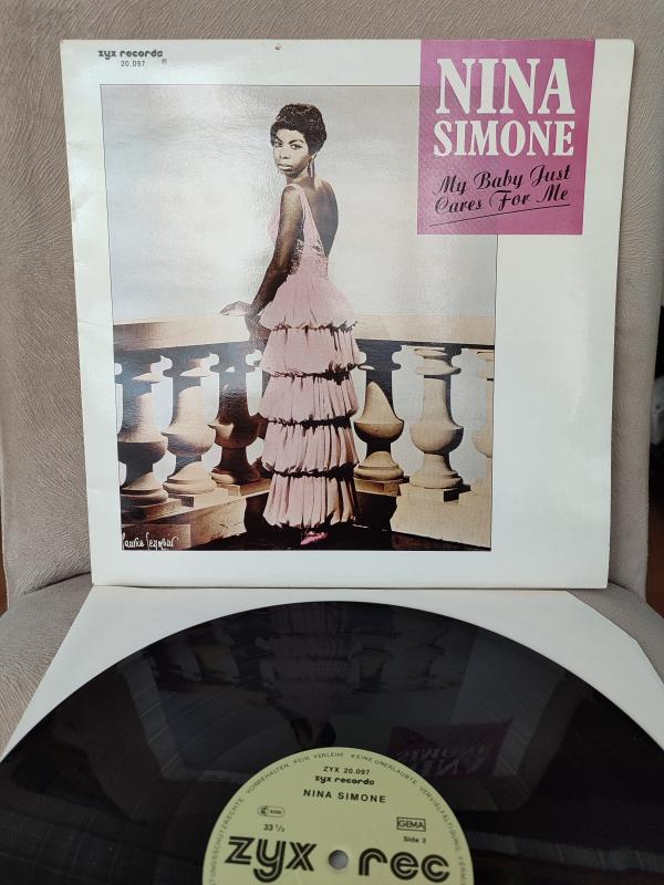 NINA SIMONE - My Baby Just Cares For Me - 1987 Almanya Basım Albüm - LP Plak 2.EL