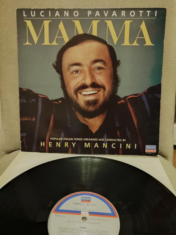Luciano PAVAROTTI - Mamma - 1984 Hollanda Basım Albüm 2.EL