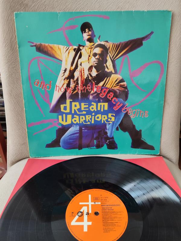 DREAM WARRIORS - And Now The Legacy Begins - 1991  Almanya Basım Albüm - LP Plak - Hip Hop 2. el