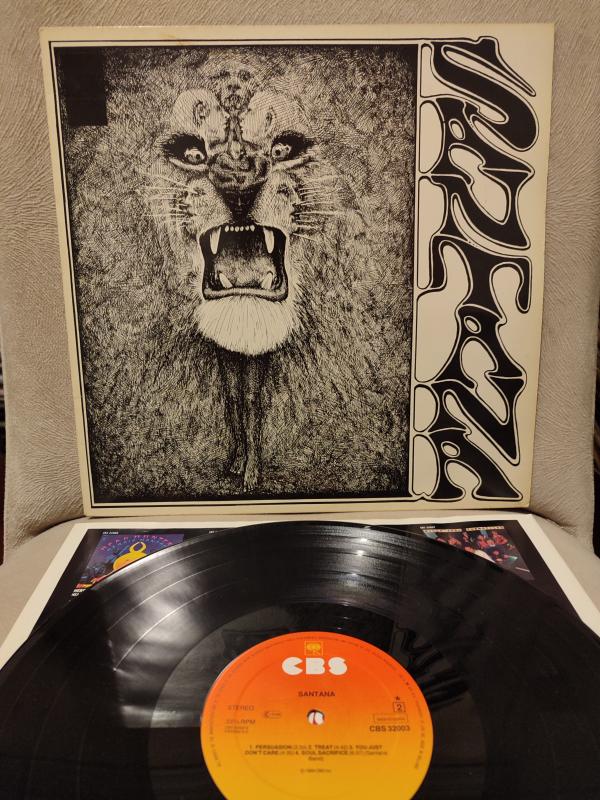 SANTANA - Santana - 1969 Hollanda Basım Albüm - LP Plak 2.EL