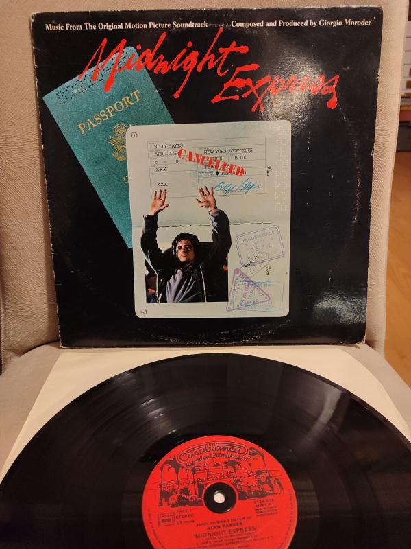 MIDNIGHT EXPRESS / Geceyarısı Ekspresi - Soundtrack 1978 Fransa Basım LP Plak Albüm 2.EL