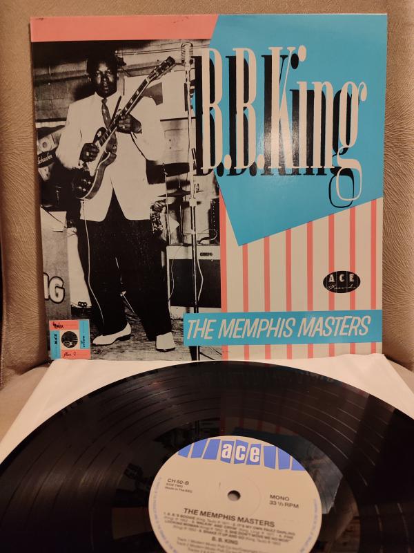 B.B. KING - Memphis Masters - 1982 İngiltere Basım LP Plak Albüm 2.el