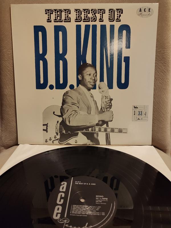 B.B. KING - The Best of B.B. King - 1980 İngiltere Basım LP Plak Albüm 2.el