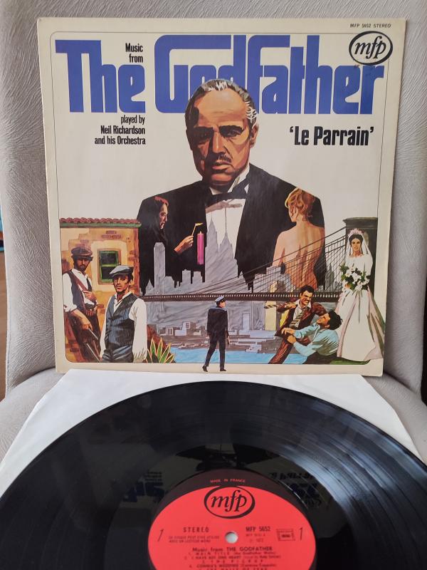 LE PARRAIN  (BABA FİLMİ) SOUNDTRACK - Nino Rota - 1972 Fransa Basım LP Albüm 2.el