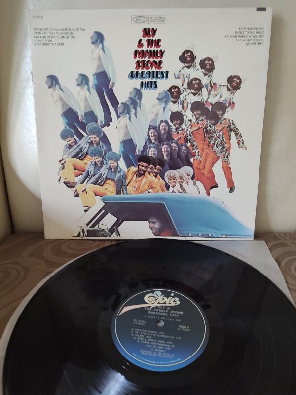 Sly & The Family Stone - Greatest Hits - 1970 USA Basım LP Plak 2.EL