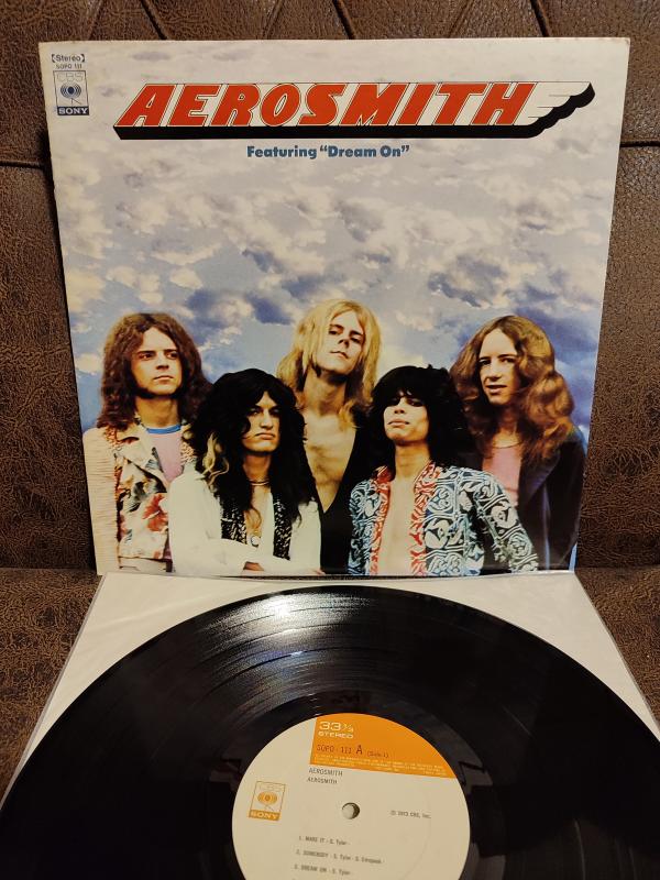 AEROSMITH - Dream On - 1975 Japonya  Basım LP Plak 2.el
