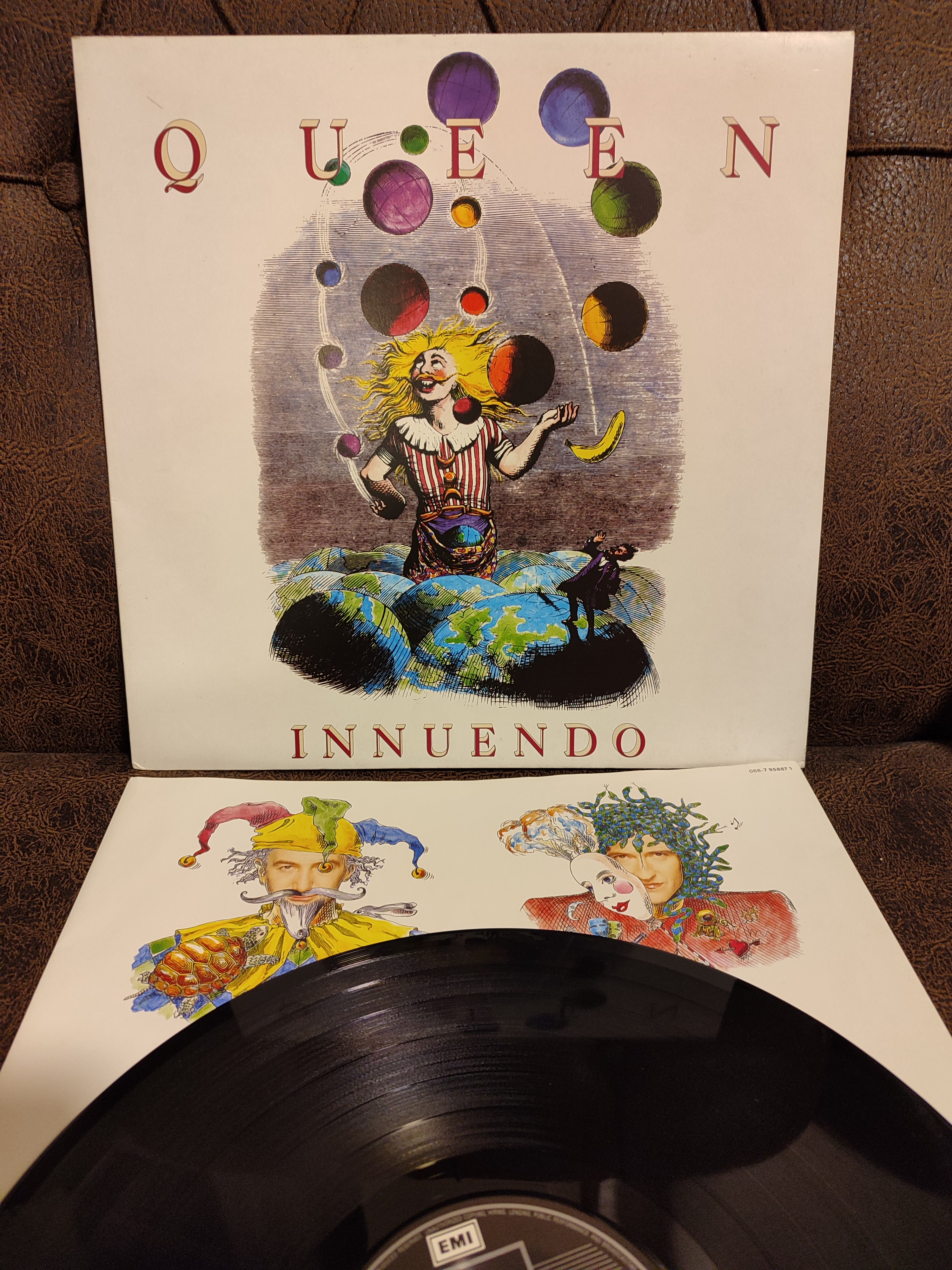 QUEEN - Innuendo - 1991 Almanya  Basım LP Plak 2.EL