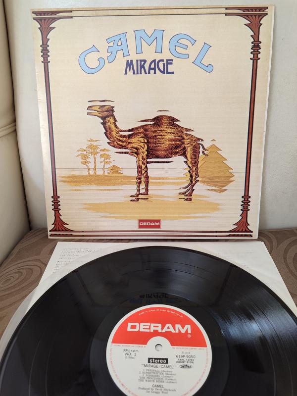 CAMEL - Mirage - 1980 Japonya  Basım Nadir Plak Albüm 2.EL