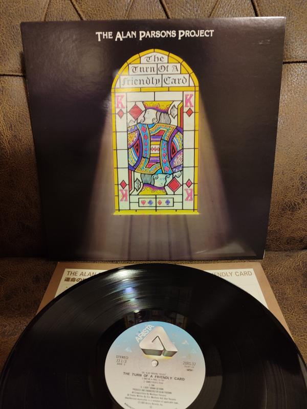 ALAN PARSONS PROJECT - The Turn of A Friendly Card - 1980 Japonya  Basım Plak Albüm 2.el